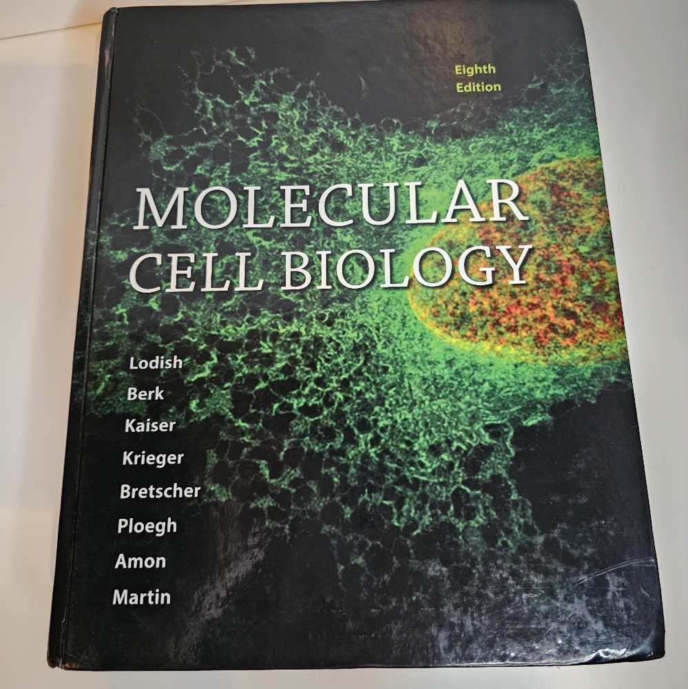 Molecular Cell Biology Book, 8th Edition